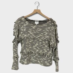 Misa Los Angeles Sofya Sweater - Black Multi - XS